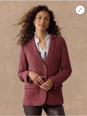 Sundance Plaid Blazer